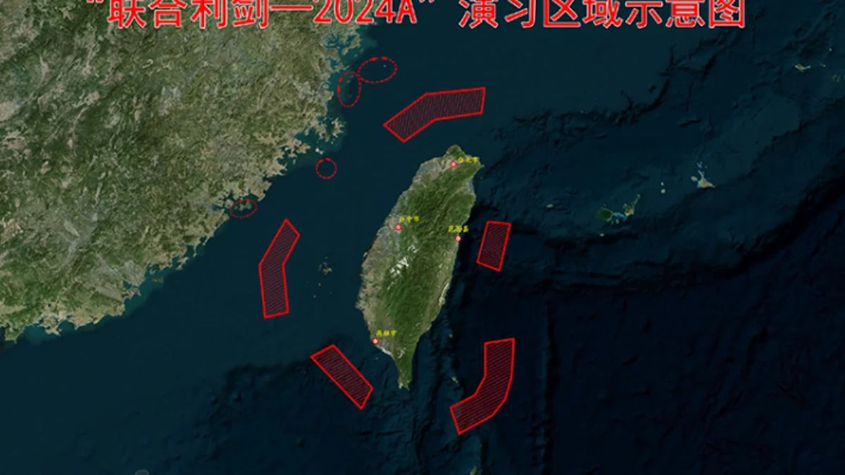 China bloquea Taiwán con barcos y aviones en una operación 