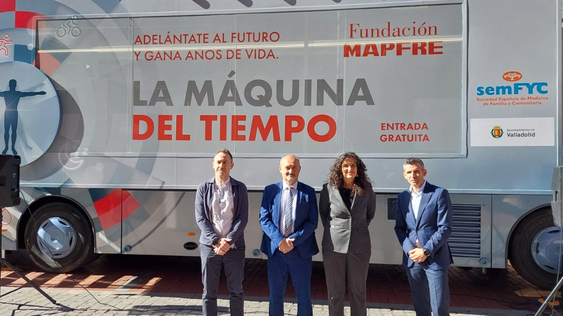 La máquina del tiempo de Fundación Mapfre llega a Valladolid