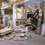 Restaurante de la Playa de Palma cuya terraza se derrumbó