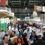 Estands de la última edición de la feria Organic Food & Eco Living Iberia 