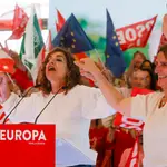 Acto de campaña del PSOE en Sevilla