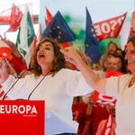 Acto de campaña del PSOE en Sevilla