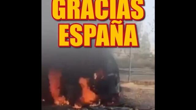 Captura del vídeo publicado por el ministro de Exteriores de Israel, Israel Katz