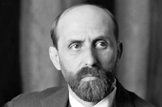 Un retrato del poeta Juan Ramón Jiménez