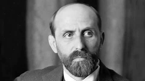 Un retrato del poeta Juan Ramón Jiménez