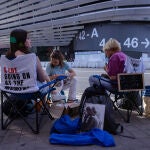 Fans de Taylor Swift en el Bernabéu. @Gonzalo Pérez Mata 