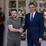 Visita de Zelenski a Pedro Sánchez en el Palacio de la Moncloa@Gonzalo Pérez Mata 