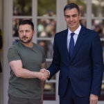 Visita de Zelenski a Pedro Sánchez en el Palacio de la Moncloa@Gonzalo Pérez Mata 