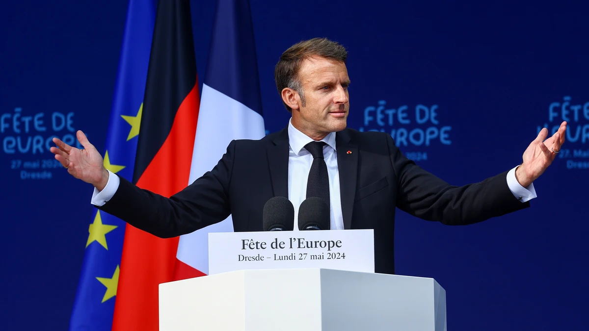 Macron aboga desde Dresde por un giro “copernicano” en Europa