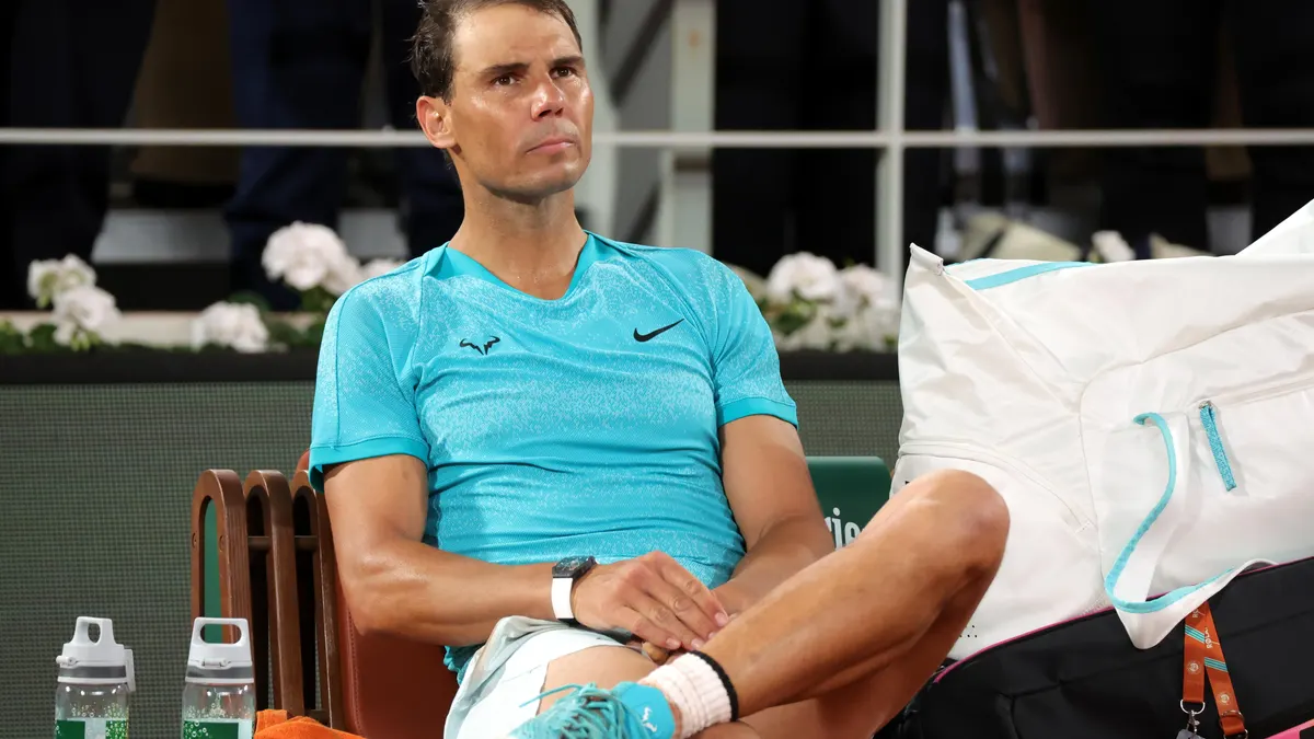 Las imágenes más tristes de Xisca, la mujer de Rafa Nadal, tras su derrota en Roland Garros contra Zverev