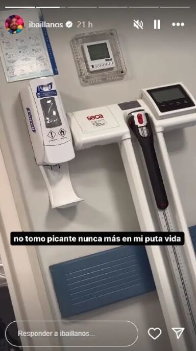 Ibai Llanos en un hospital mexicano