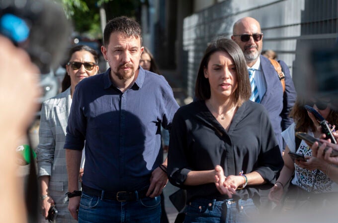 Irene Montero y Pablo Iglesias declaran en el juicio por el acoso recibido en 2020 frente a su casa