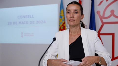La portavoz del Consell y consellera de Hacienda, Ruth Merino