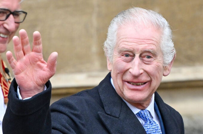 El Rey Carlos III en Windsor