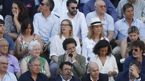 La Infanta Elena y su prima, Mecía Morales