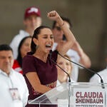 Claudia Sheinbaum cierra campaña política en Zócalo de Ciudad de México