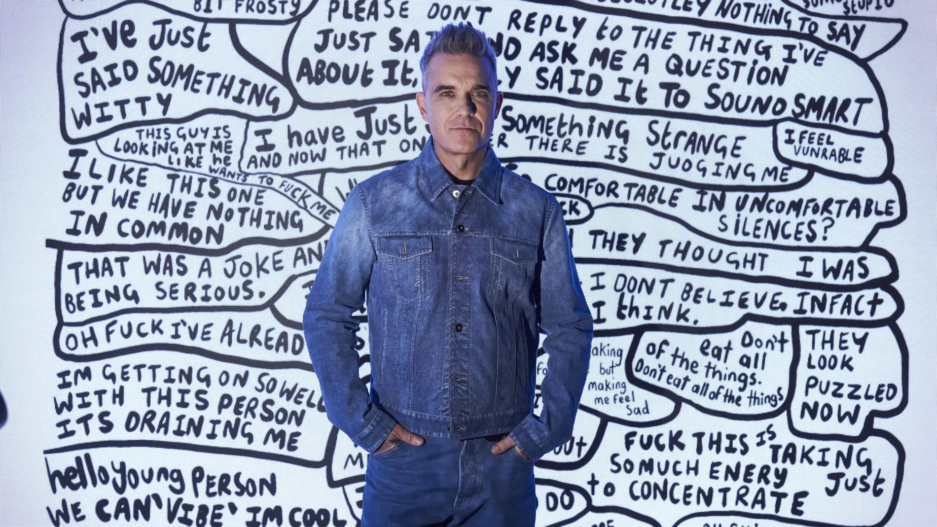 Robbie Williams expondrá su obra plástica en el Moco Museum de Barcelona