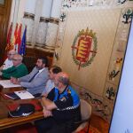 Rueda de prensa del concejal de Tráfico y Movilidad del ayuntamiento de Valladolid, Alberto Gutiérrez