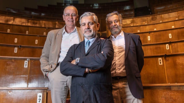 Dres. Raymond Mirabell, Alejandro Mazal e Ignacio Azinovic