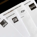 Papeletas electorales para las elecciones europeas del 9J