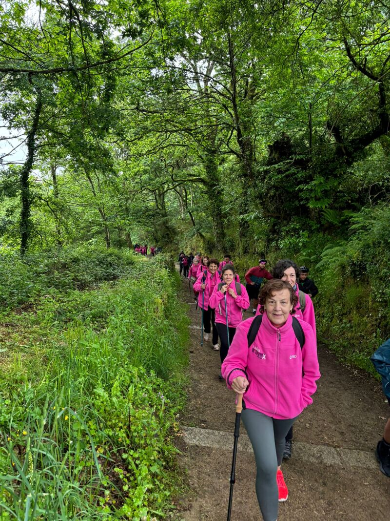 Mujeres con cáncer en el Camino de Santiago