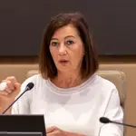 La presidenta del Congreso, Francina Armengol, comparece ante la comisión de investigación del caso Mascarillas en el Parlament balear