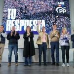 Acto del PP en Palencia con la presencia de Mañueco, De la Hoz, Armisén y Fernández Carriedo