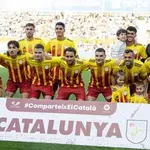 El once titular de la selección catalana 