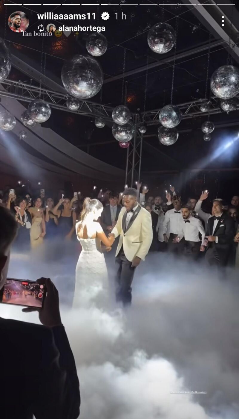 La boda de Iñaki Williams y Patricia Morales