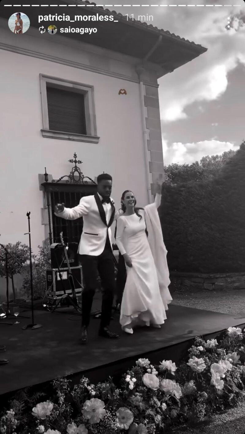 La boda de Iñaki Williams y Patricia Morales