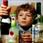 Consumo de alcohol en niños 