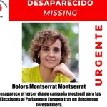 El cartel de Óscar Puente contra Dolors Monserrat que indigna a SOS Desaparecidos.