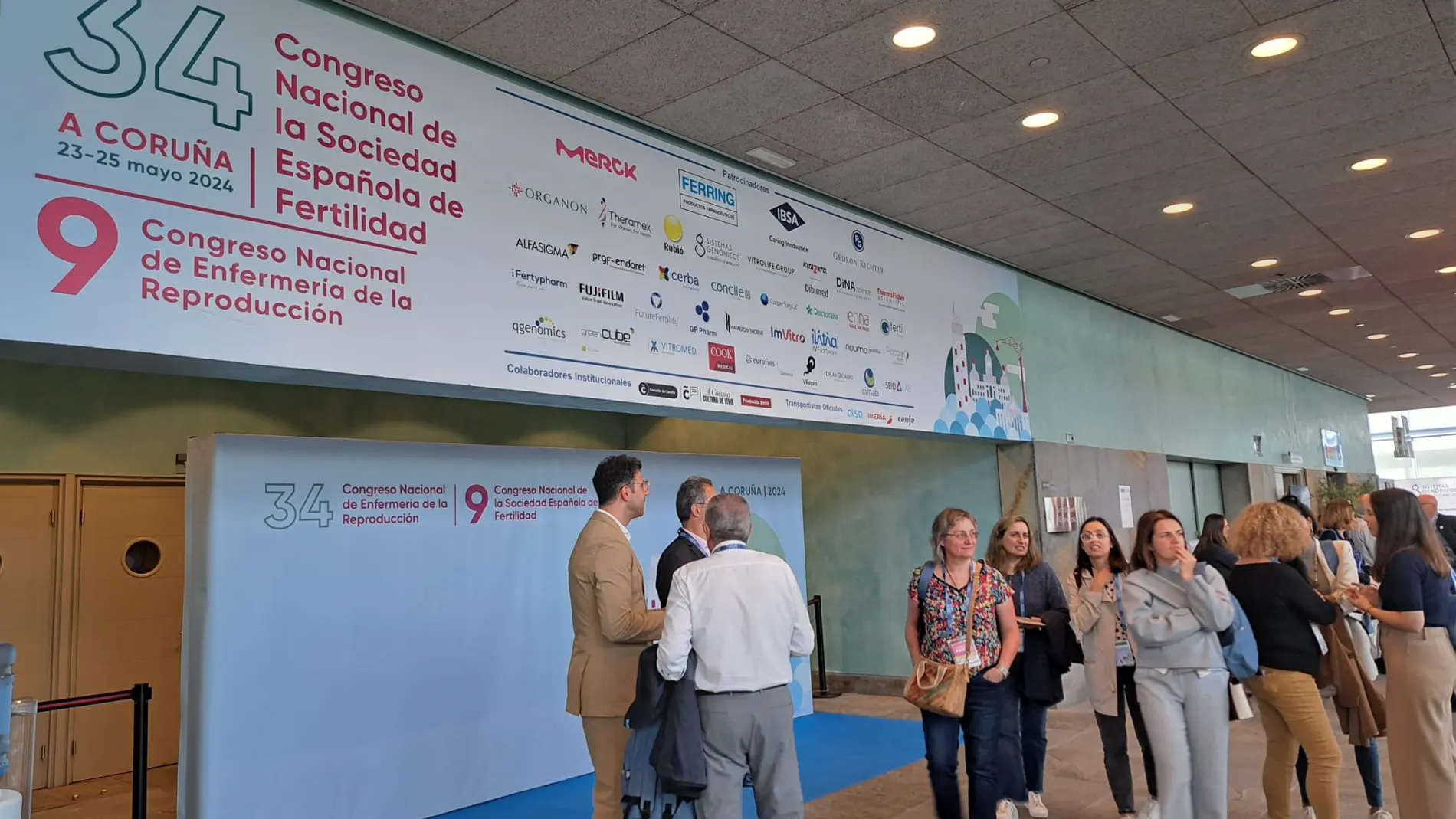Asistentes al congreso de la SEF celebrado en A Coruña