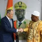 Russian Foreign Minister Sergey Lavrov visits Guinea