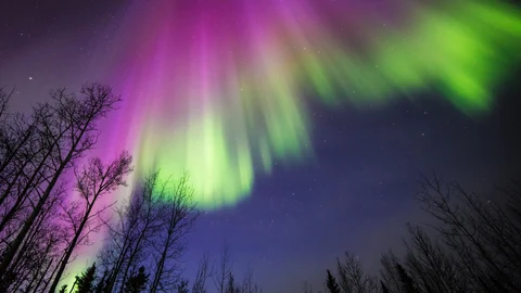Aurora boreal.