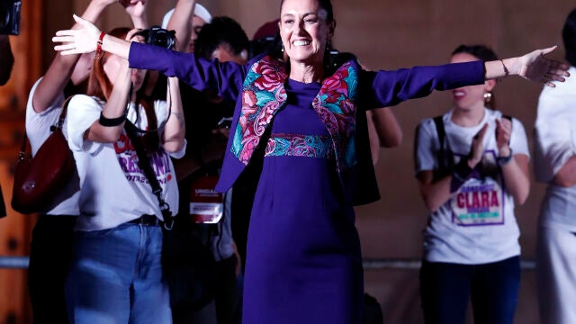 Claudia Sheinbaum será la primera mujer presidenta de México, según datos oficiales
