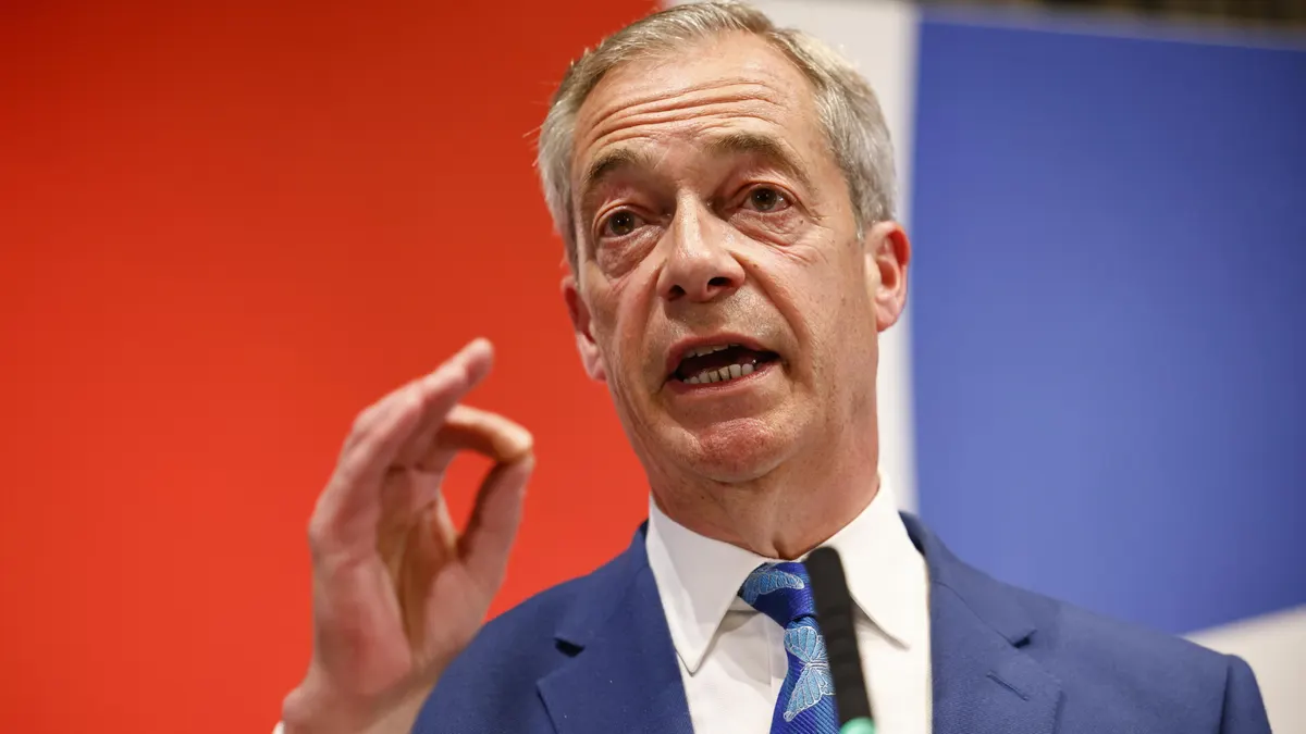 Vuelve Nigel Farage, el político que sacó a Gran Bretaña de la Unión Europea