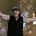 El vocalista de AC/DC Brian Johnson