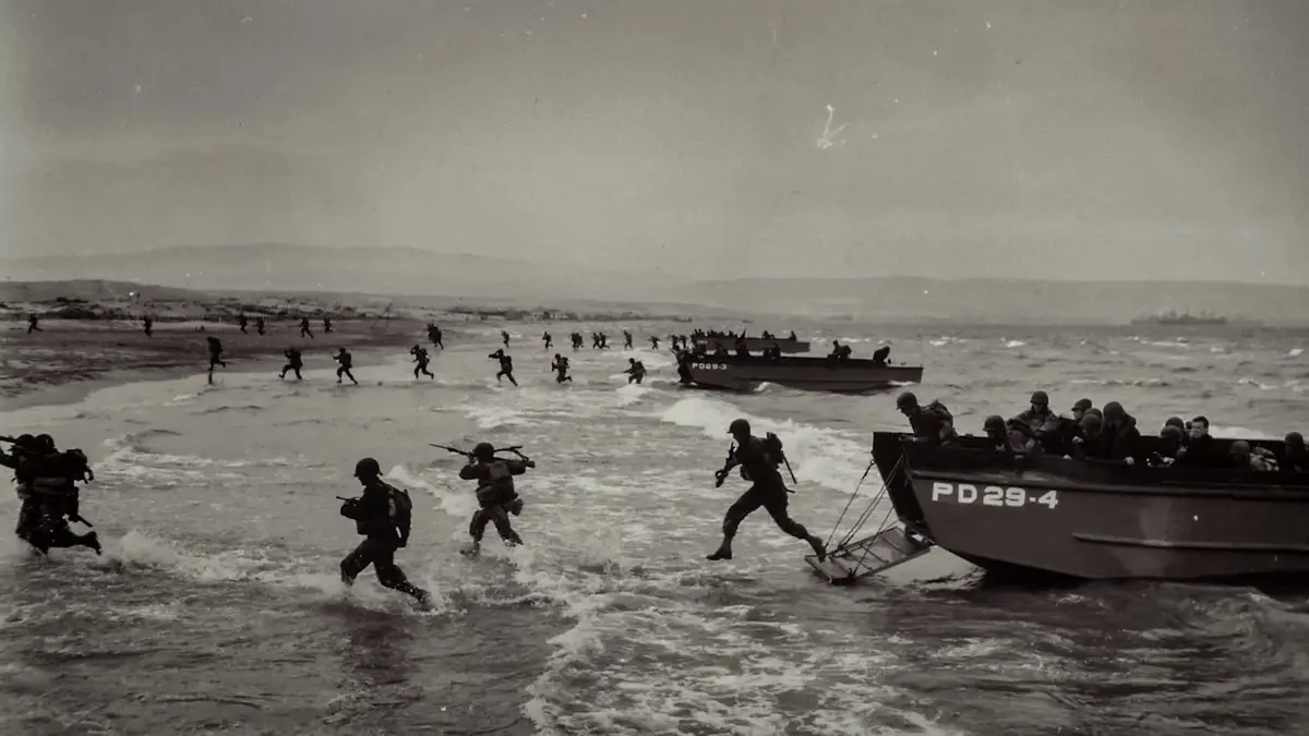 Desembarco de Normandía: la mayor operación militar anfibia de la historia con 7.000 buques y 9.500 aviones