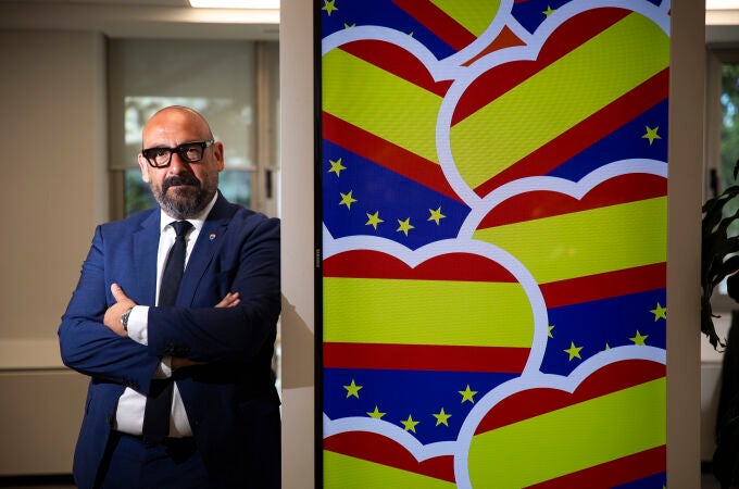 Jordi Cañas, candidato de Ciudadanos a las elecciones europeas. 