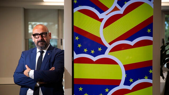 Jordi Cañas, candidato de Ciudadanos a las elecciones europeas. 