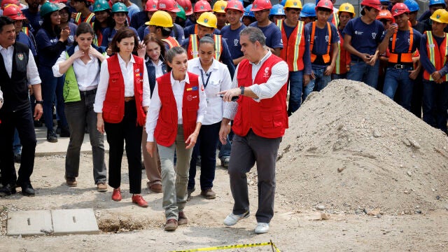 La reina Letizia llega a Guatemala en viaje de cooperación