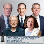 Daniel J. Drucker, Jeffrey M. Friedman, Joel F. Habener, Jens Juul Holst y Svetlana Mojsov.