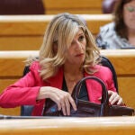 Yolanda Diaz en el Pleno del Senado