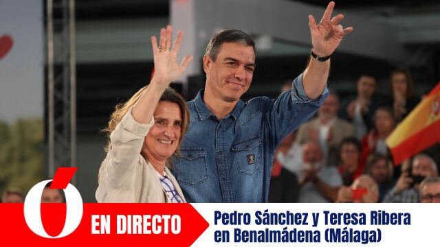 Pedro Sánchez y Teresa Ribera