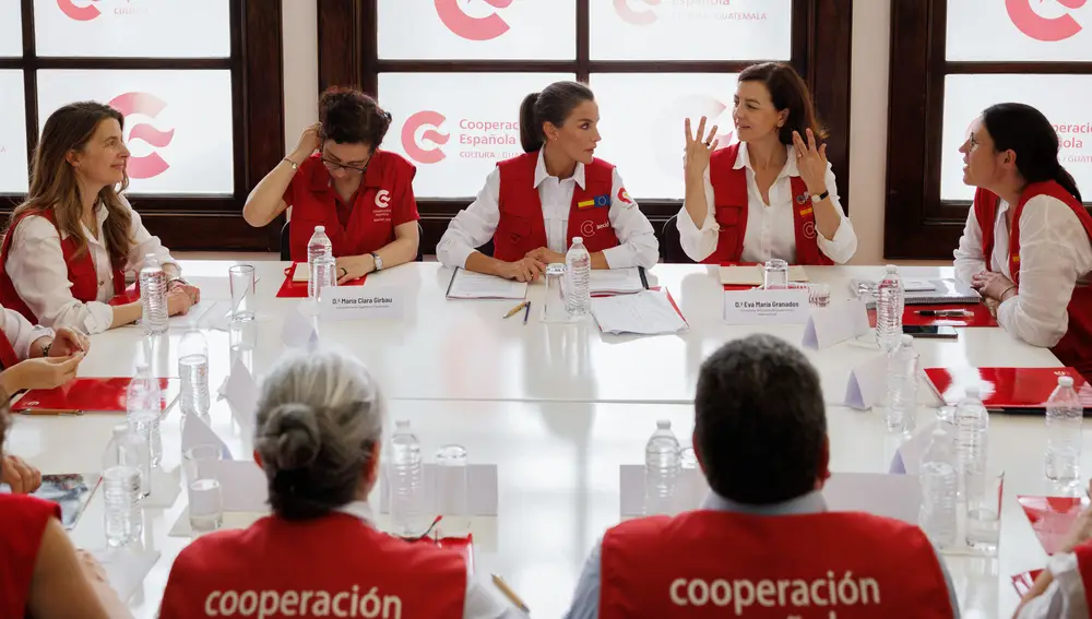 La reina Letizia llega a Guatemala en viaje de cooperación