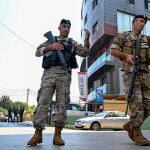 Lebanese army arrest a Syrian gunman after they attacked the US Embassy in Lebanon