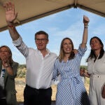 Feijóo participa en un acto público del PP en Torremocha
