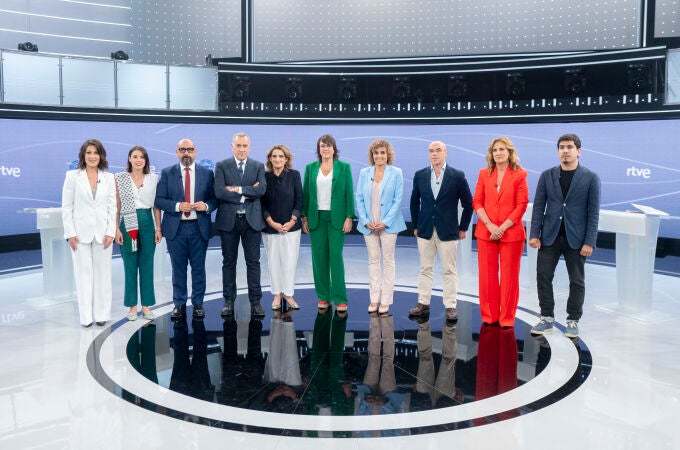 Debate a nueve en RTVE a tres días de las elecciones europeas