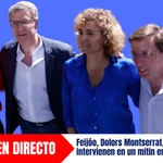 Feijóo, Dolors Montserrat, Ayuso y Almeida intervienen en un mitin en Madrid